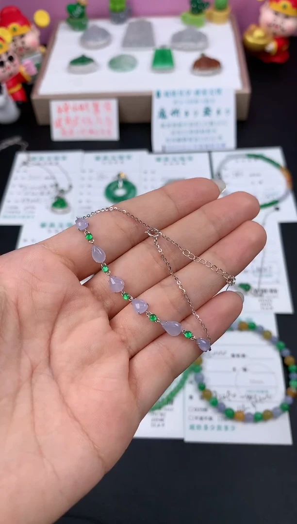 【闪购商品】定制翡翠18K金镶嵌模式推广期48小时鉴赏期