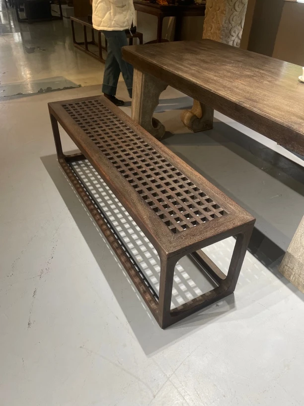 书房家具，长条凳（铁力木）不包邮