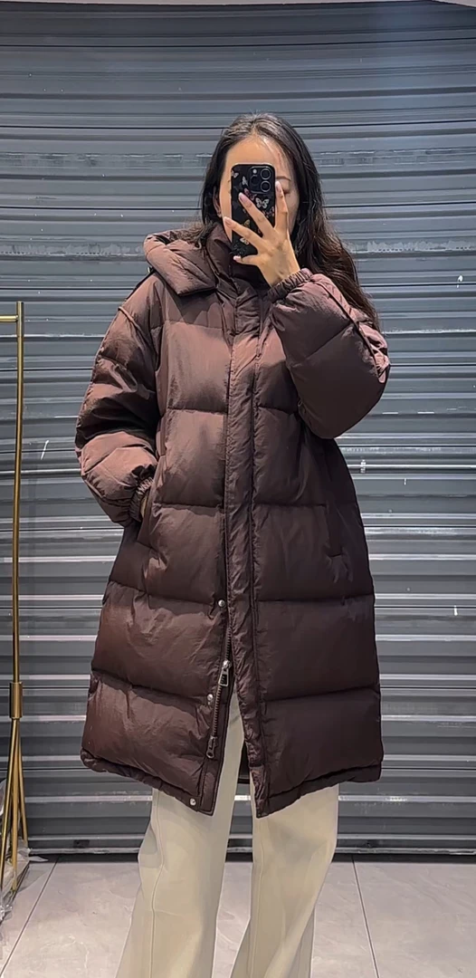 兰卡家冬季中长款外套