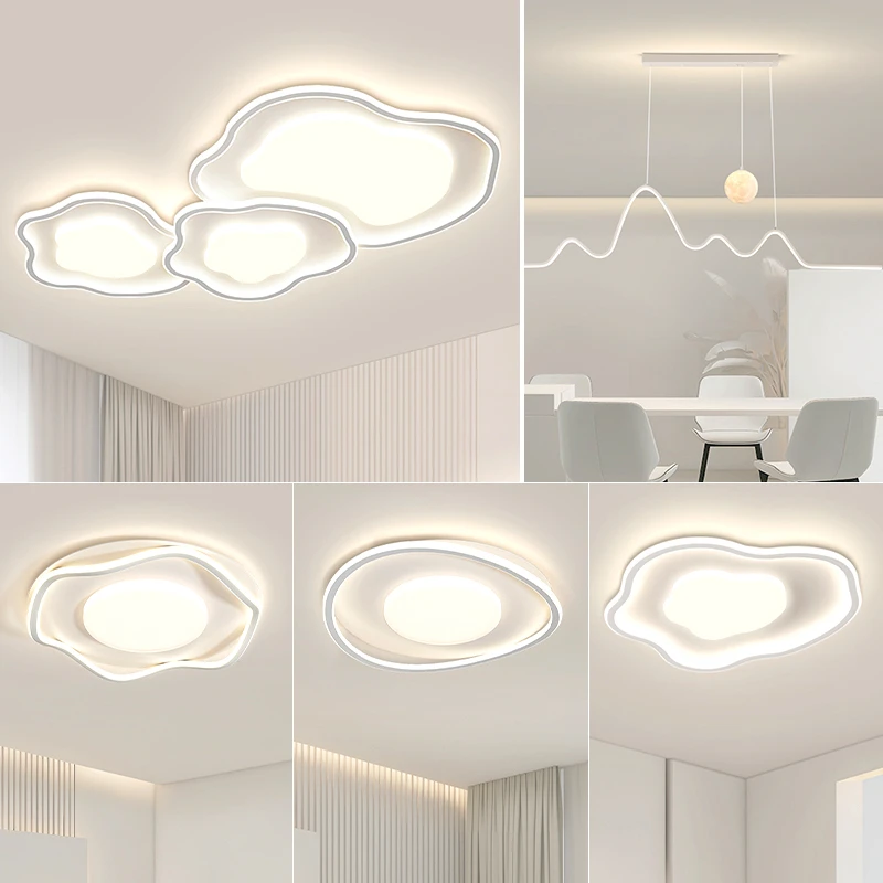 【顾家】C全光谱亚克力简约防腐防锈节能防眩光智能体验清晰奶油风