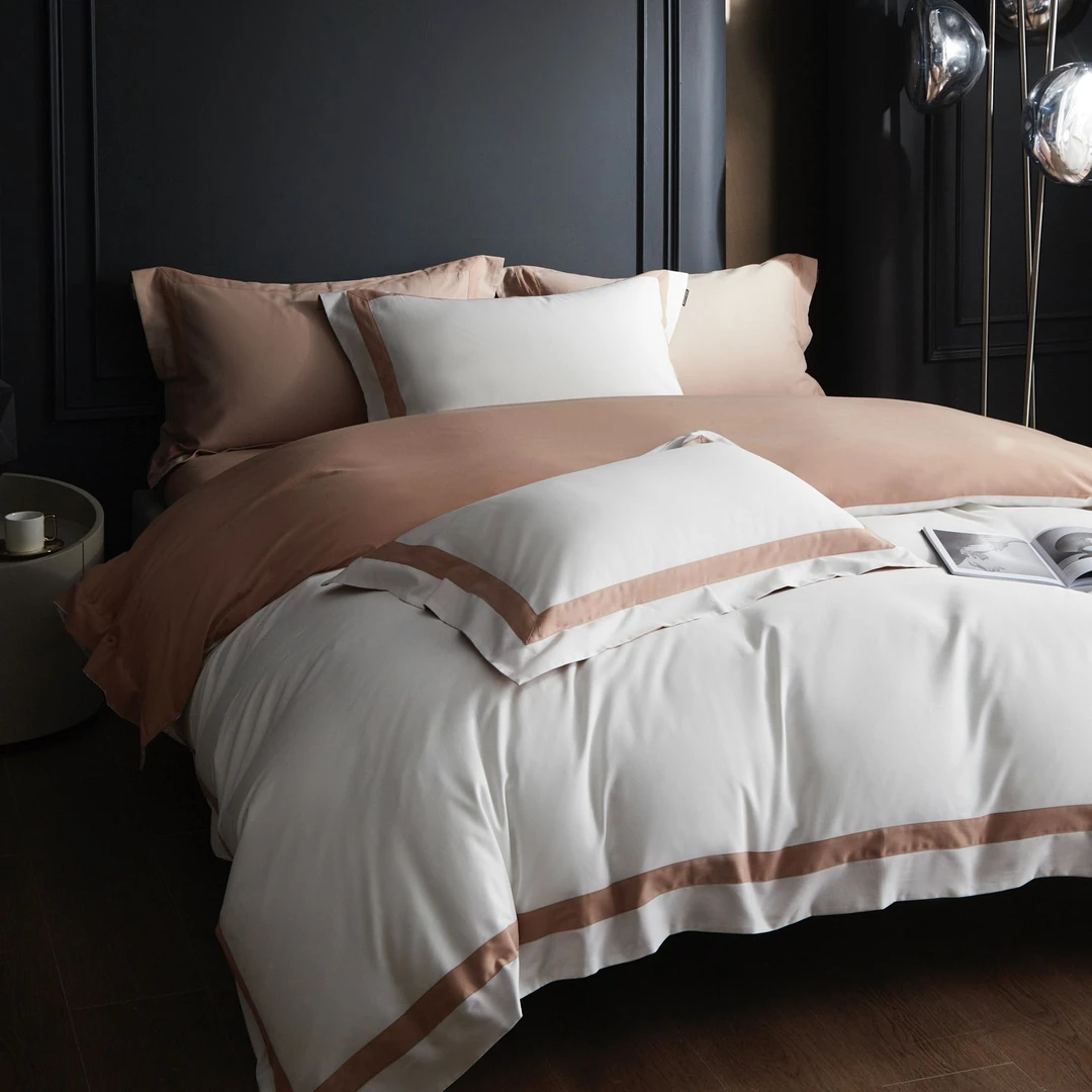 吴小胖‘优选’【圣里尼BeautyHouse】秋冬轻奢酒店长绒棉磨毛四件套