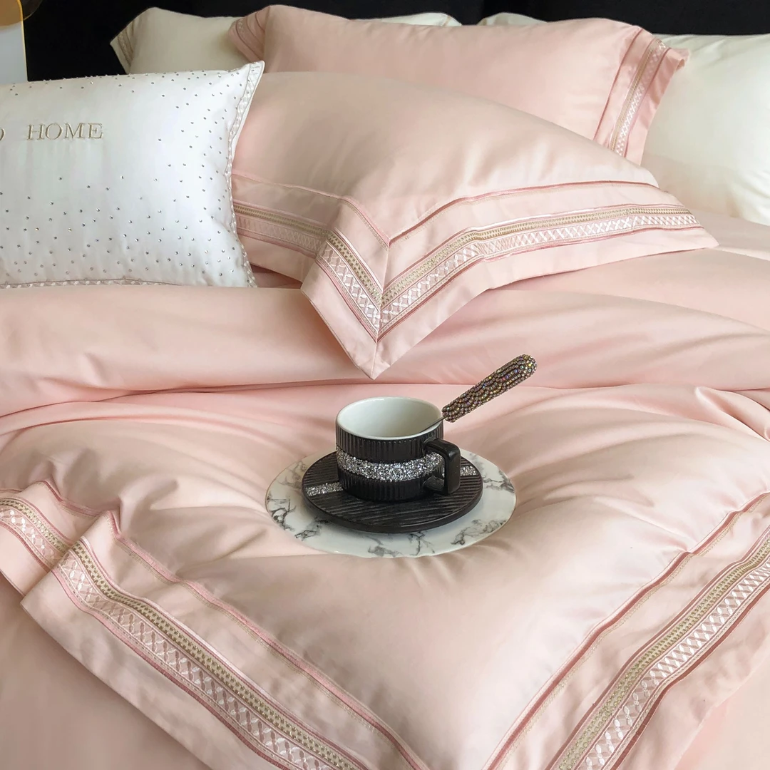 吴小胖‘优选之选’【XNR 米诺】2024秋冬轻奢简约长绒棉磨毛四件套