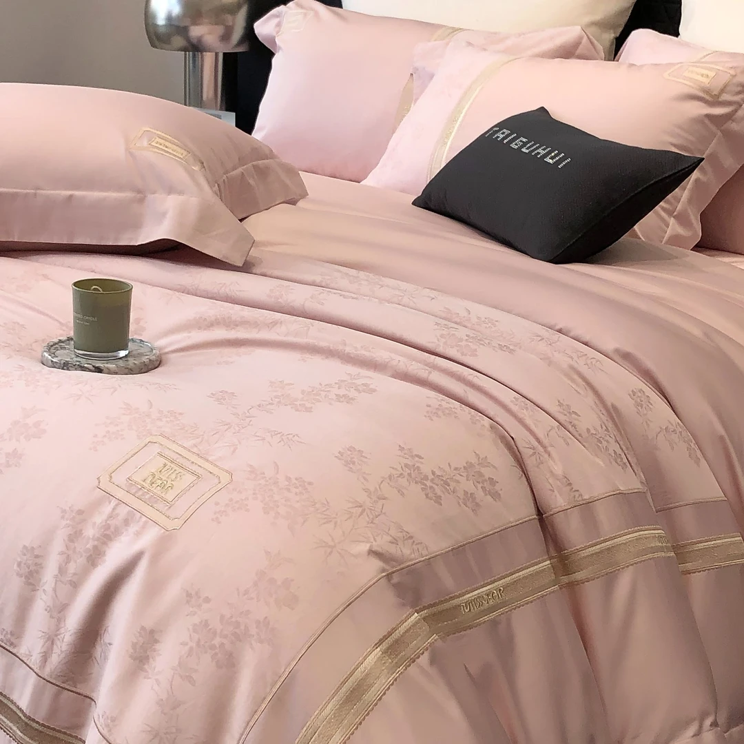 吴小胖‘优选之选’【TaiKoo Hui假日繁花】2024长绒棉简约轻奢四件套