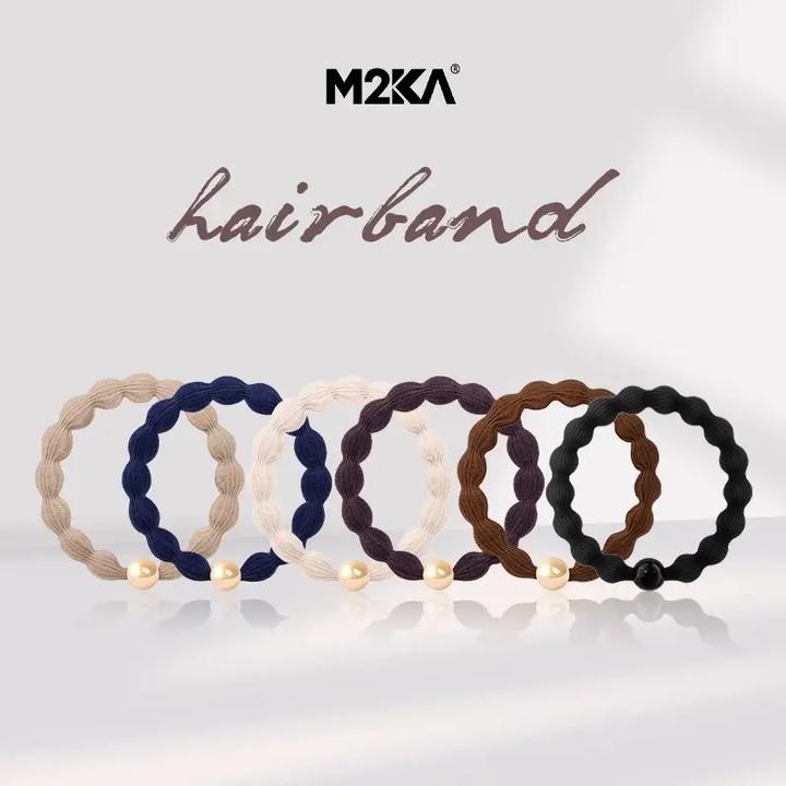 M2KA豆豆发圈女扎高马尾新款发绳高弹力耐用不伤发高级感运动头绳