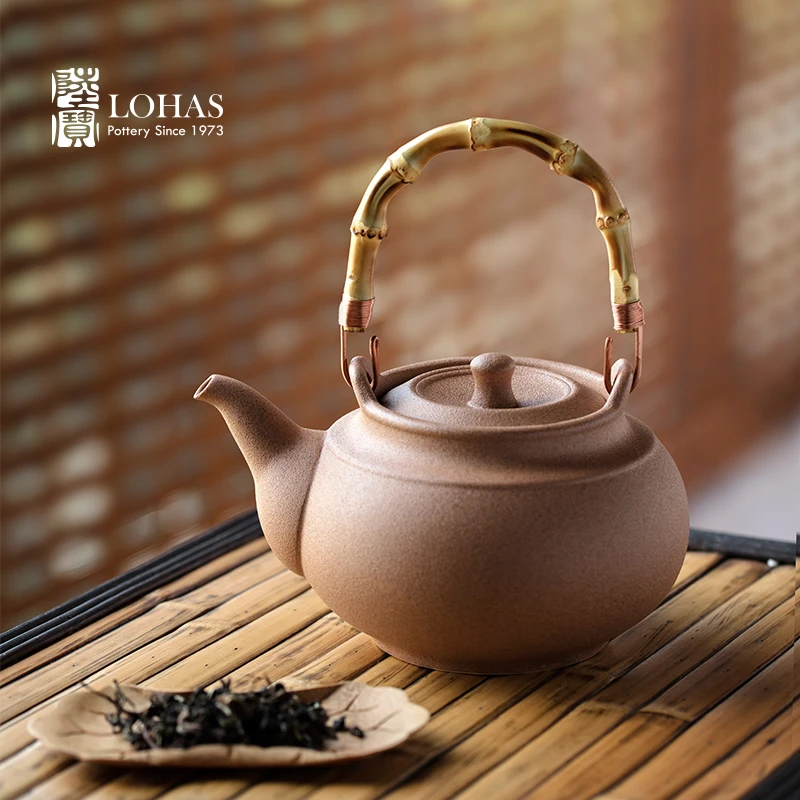 陆宝陶瓷宝满烧水陶壶煮茶炉烧茶壶耐热家用围炉煮茶煮普洱白茶壶