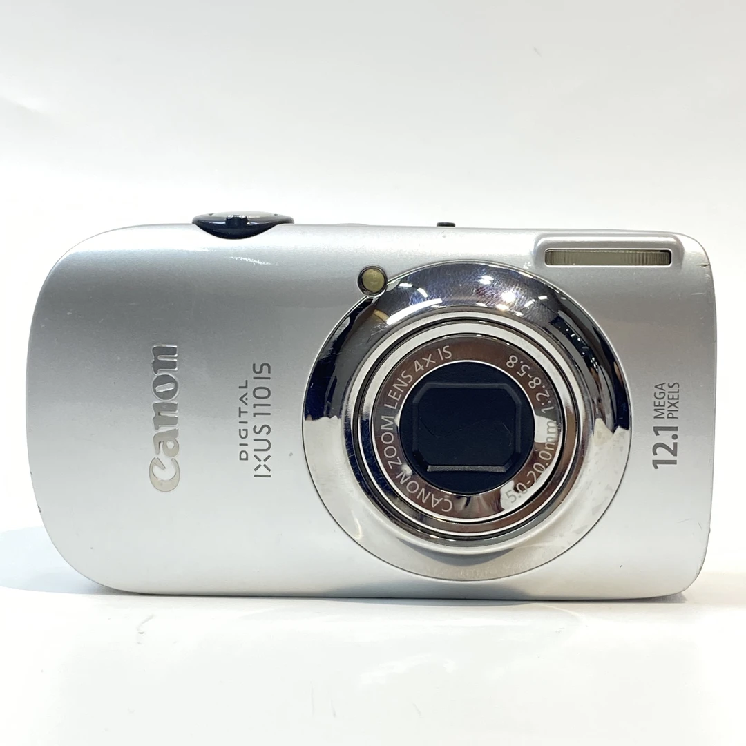 95新 Canon/佳能 ixus110银色1210w像素4x光变ccd数码相机