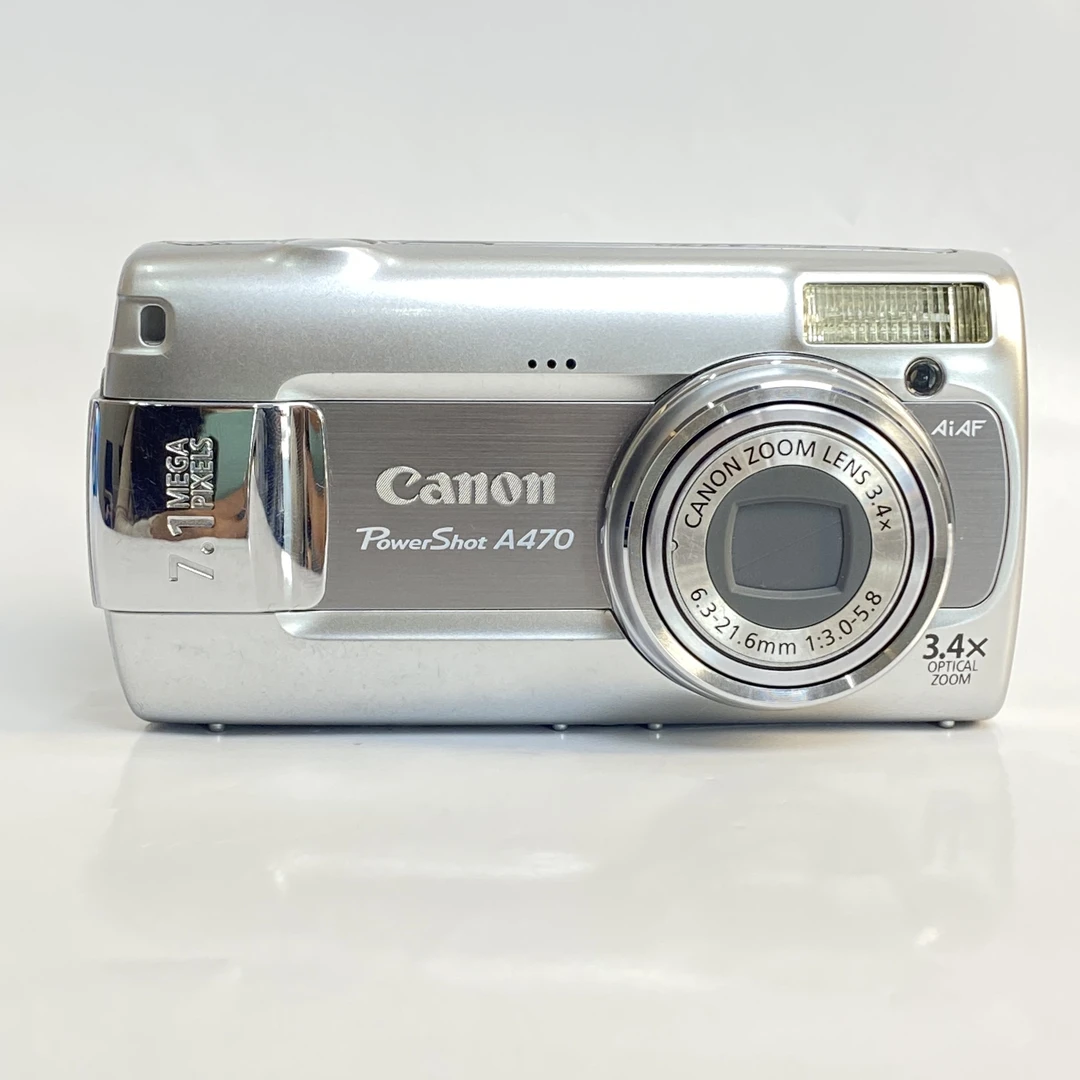 95新 Canon/佳能 a470明星同款710w像素3.4x光变ccd相机