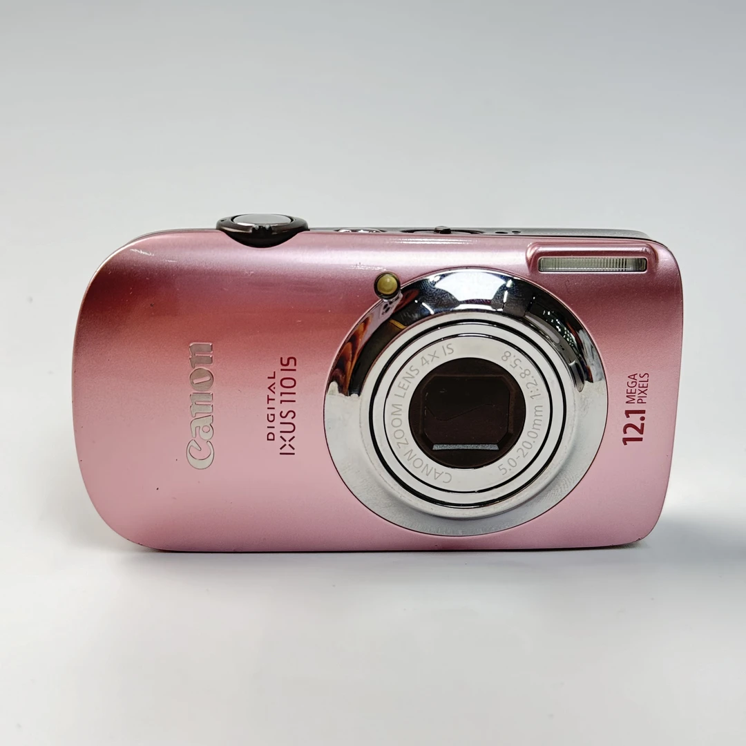 95新 Canon/佳能 ixus110樱花粉1210w像素4x光变ccd数码相机