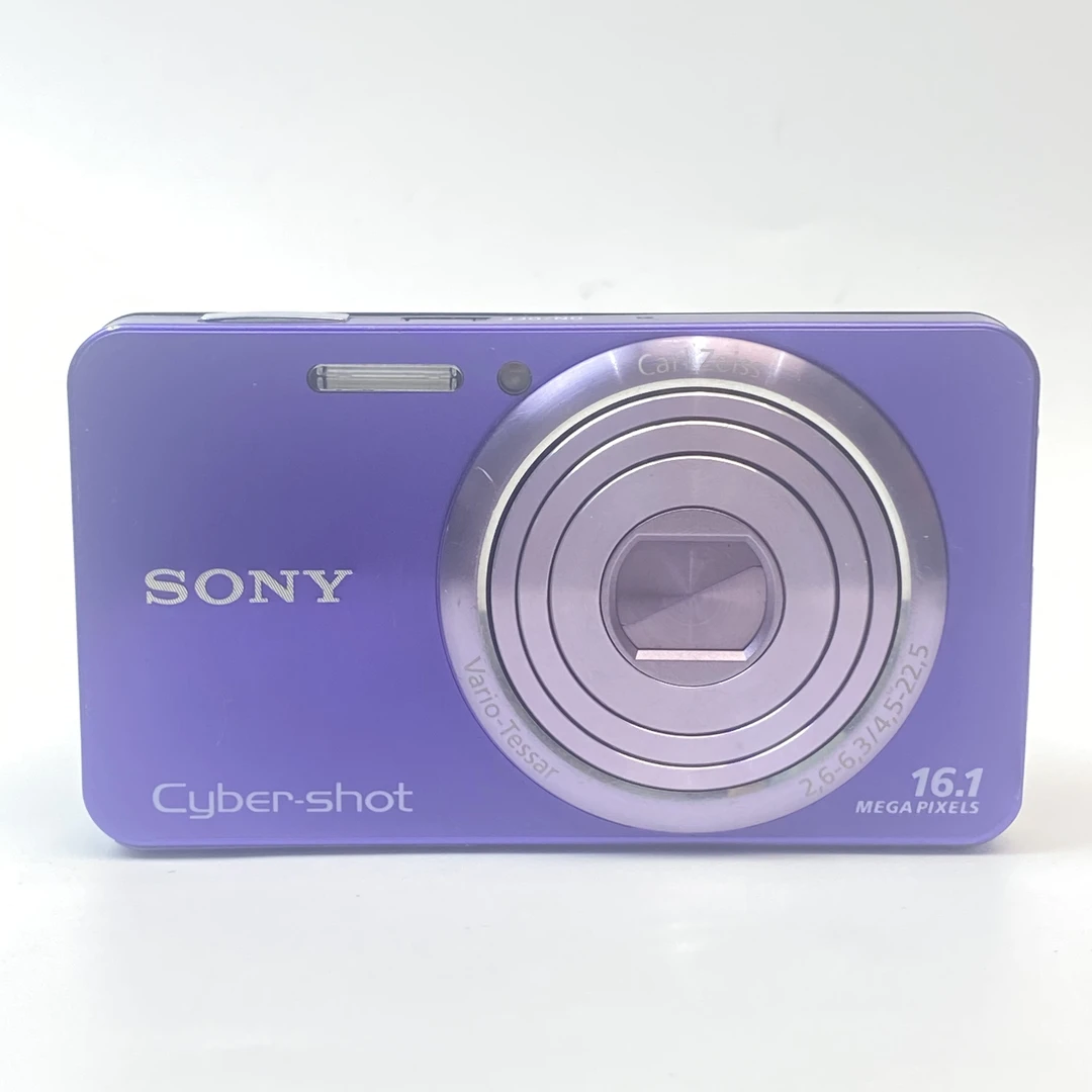 95新 Sony/索尼 w570紫色1610w像素5x光变ccd数码相机