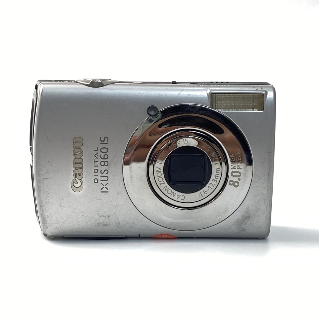 9新 Canon/佳能 ixus860银色800w像素3.8x光变ccd数码相机