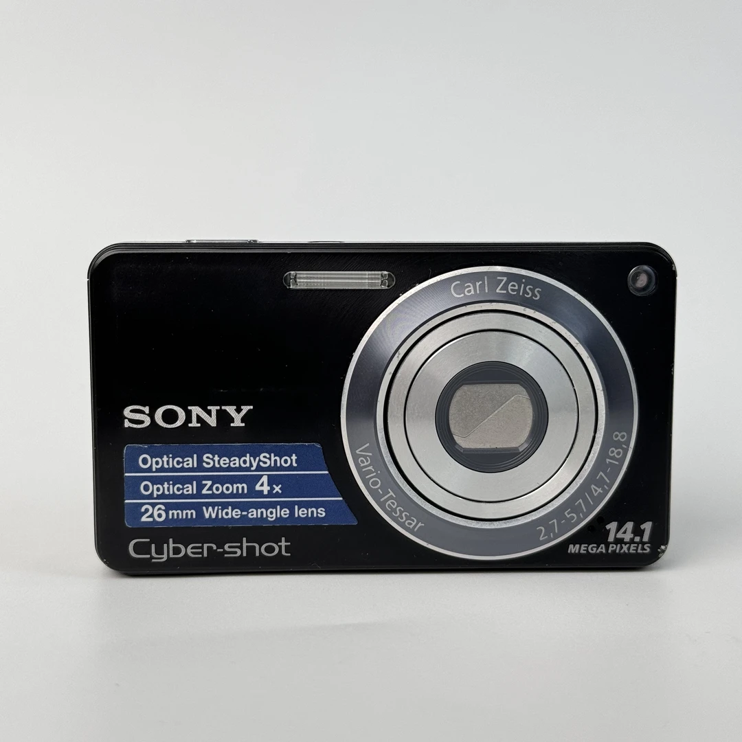 9新 Sony/索尼 w350黑色1410万像素4倍变焦ccd数码相机