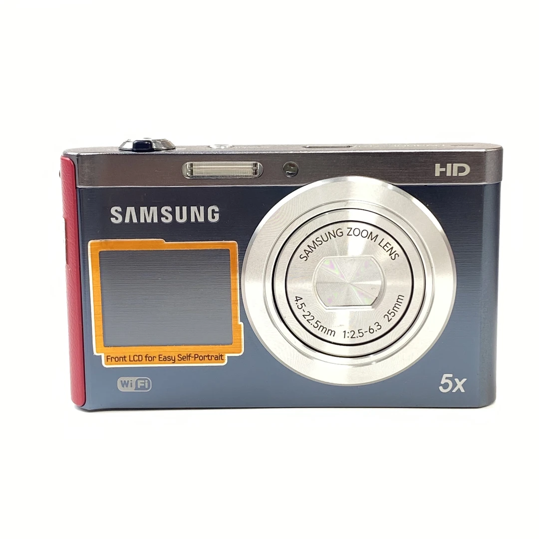 95新 Samsung/三星 dv300双面屏自拍1600w像素5x光变ccd数码相机
