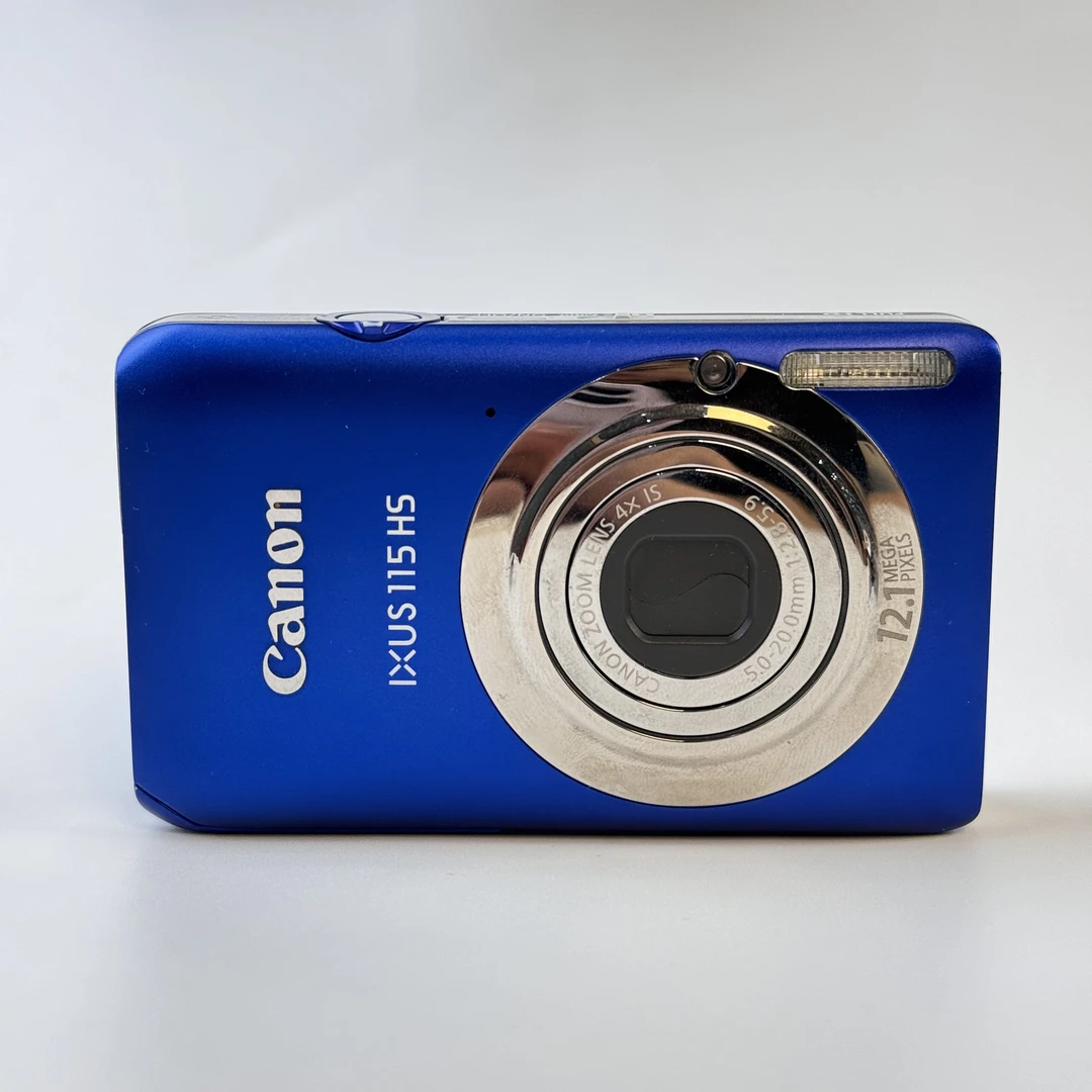 95新 Canon/佳能 ixus115蓝色实况1210w像素4x光变ccd数码相机