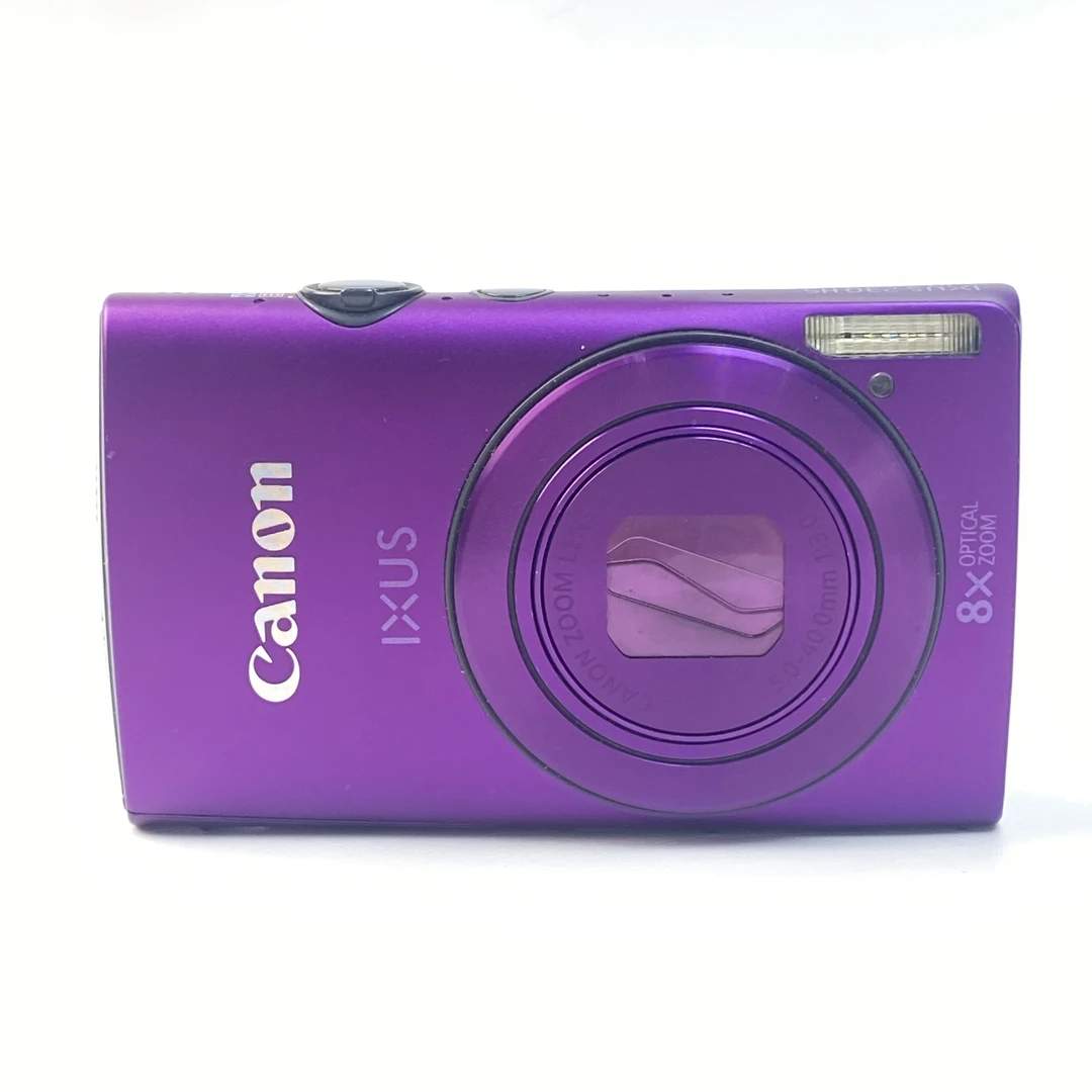 95新 Canon/佳能 ixus230紫色实况1210w像素8x光变ccd数码相机