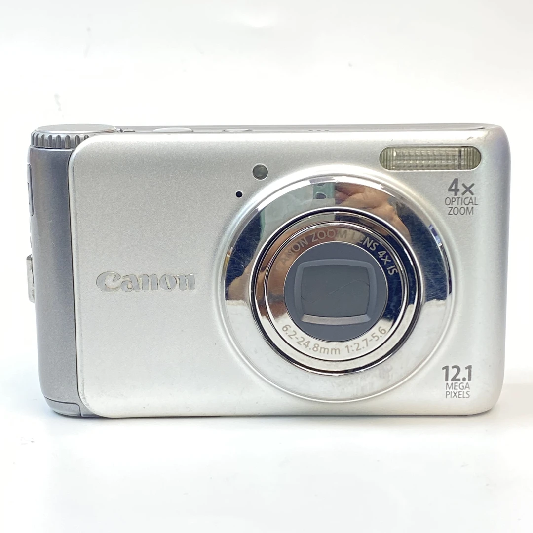 95新 Canon/佳能 a3100银色1210w像素4x光变ccd数码相机