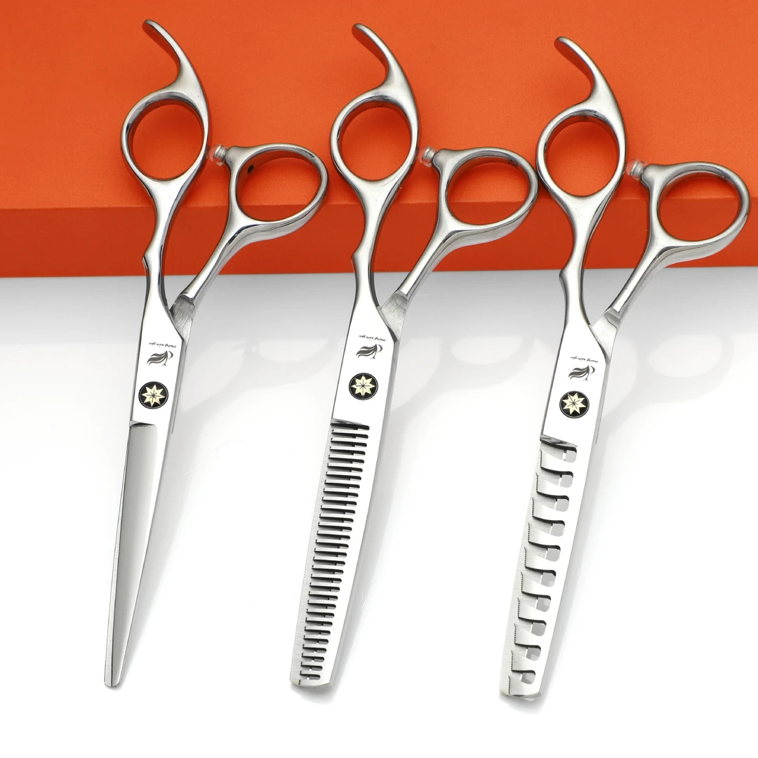 枫叶凌阳美发剪刀理发师专用剪刀平剪牙剪无痕剪