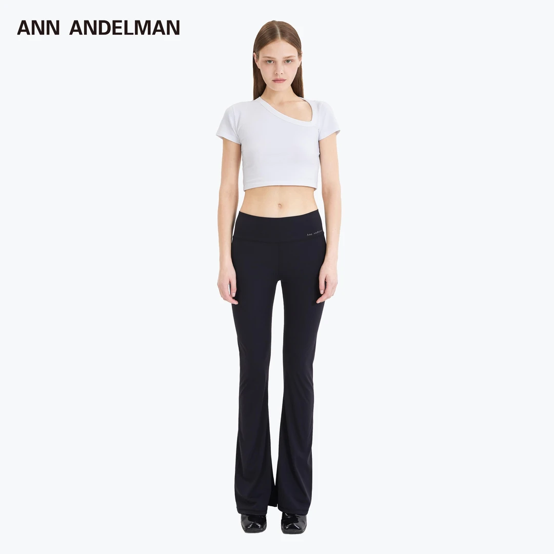 ANN ANDELMAN【新款】女高腰喇叭裤弹力修身裤 时尚健身瑜伽裤