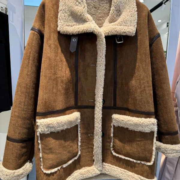 2024秋冬工装短款外套派克棉服