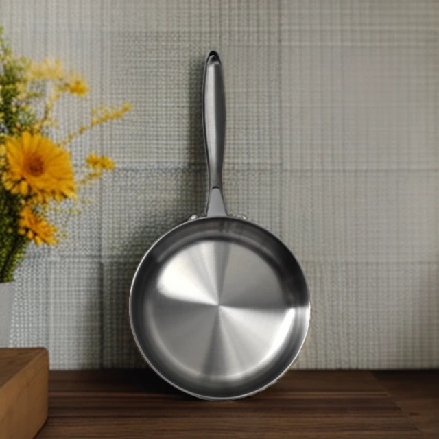 《海清专属》金壕森316L一体成型加厚不粘煎锅约20CM