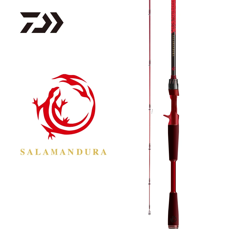DAIWA/达亿瓦 21新品SALAMANDURA火蜥蜴路亚竿钓鱼竿高碳轻量鱼杆