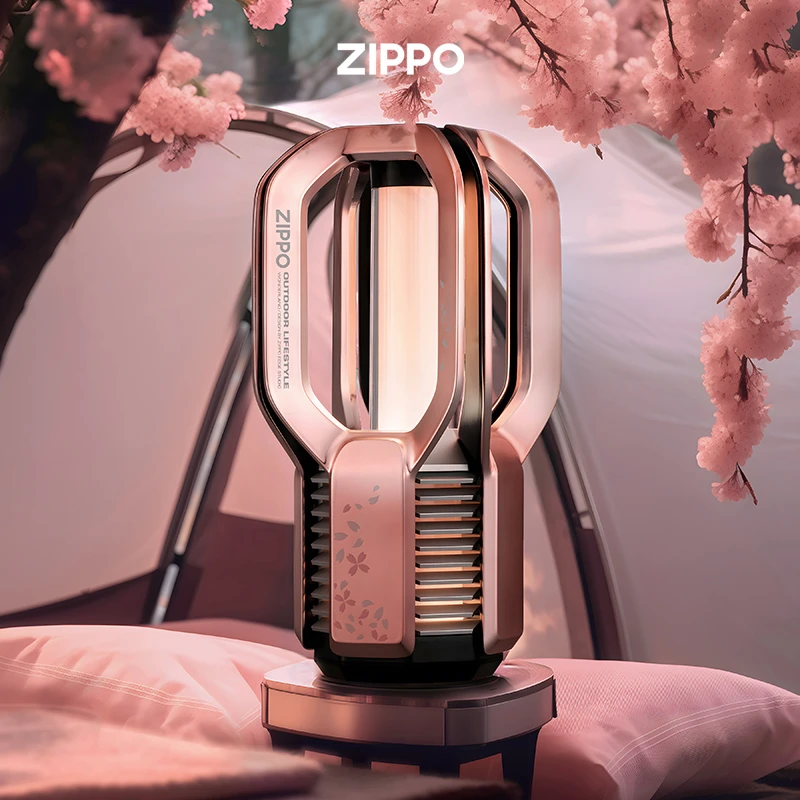 ZIPPO星芒户外露营灯-樱花粉ins风便携个性时尚户外帐篷超长续航
