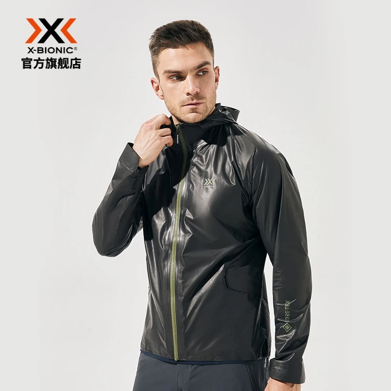 XBIONIC彗星Goretex轻量防雨夹克 SHAKEDRY柔软轻便防水连帽外套
