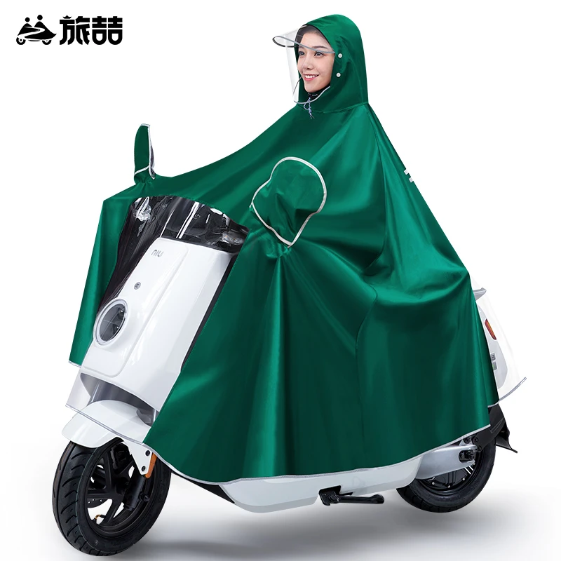 福利品！！雨衣加厚长款单人电动电瓶车女男款2023新款雨披