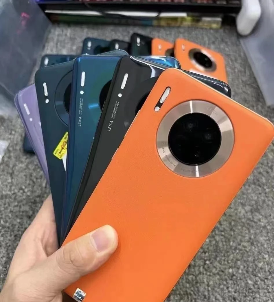 90新 HUAWEI/华为 mate30 直屏5g麒麟990 鸿蒙面部解锁新换的屏幕