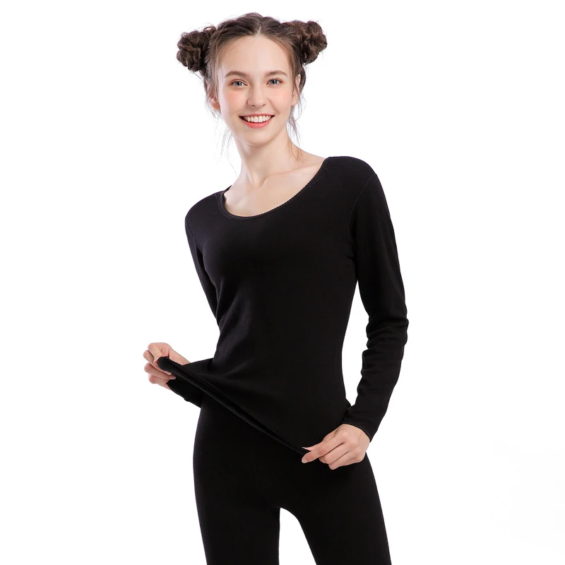 浪莎女士护膝保暖内衣L88837