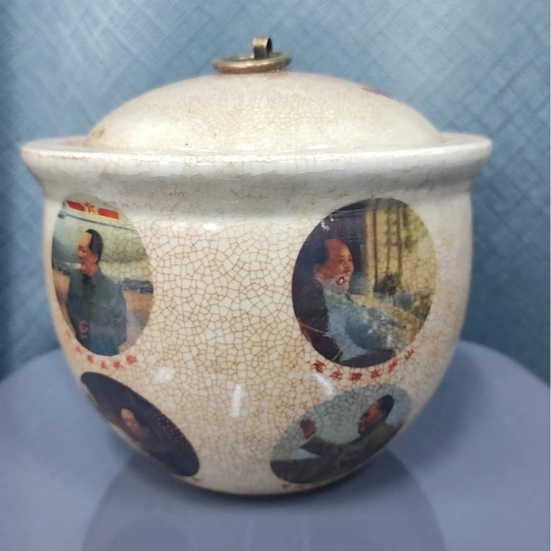 A41景德镇精美高端猪油罐