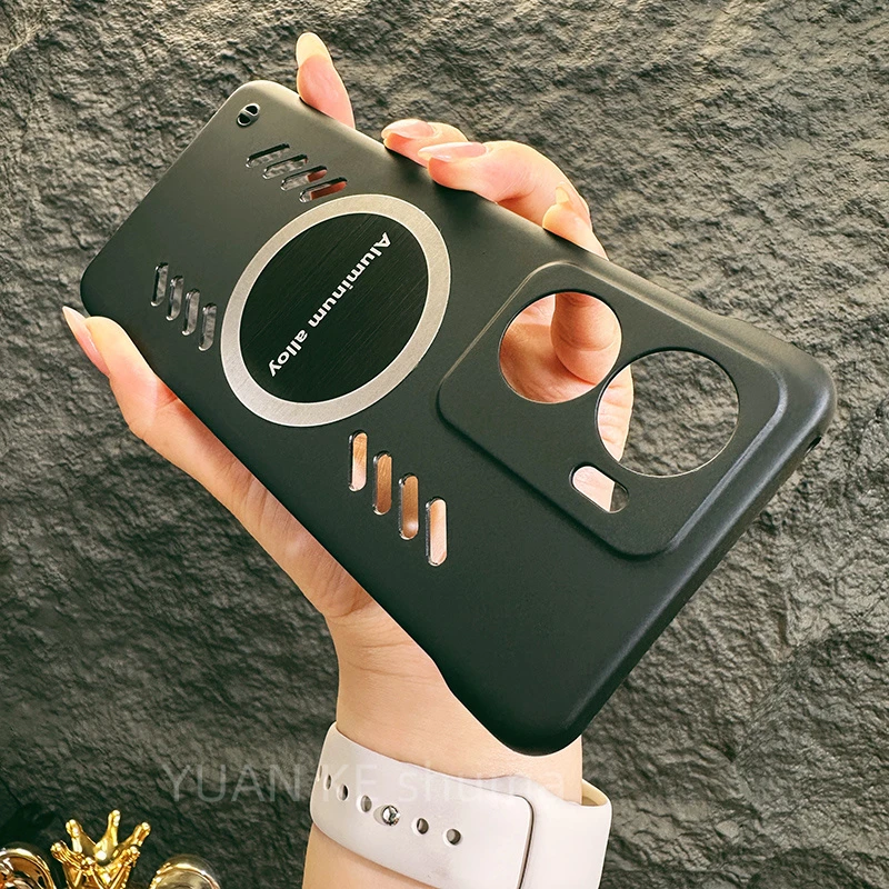 适用vivoY77手机壳新款Y77套vivo超薄无边框散热高级磁吸防摔男款