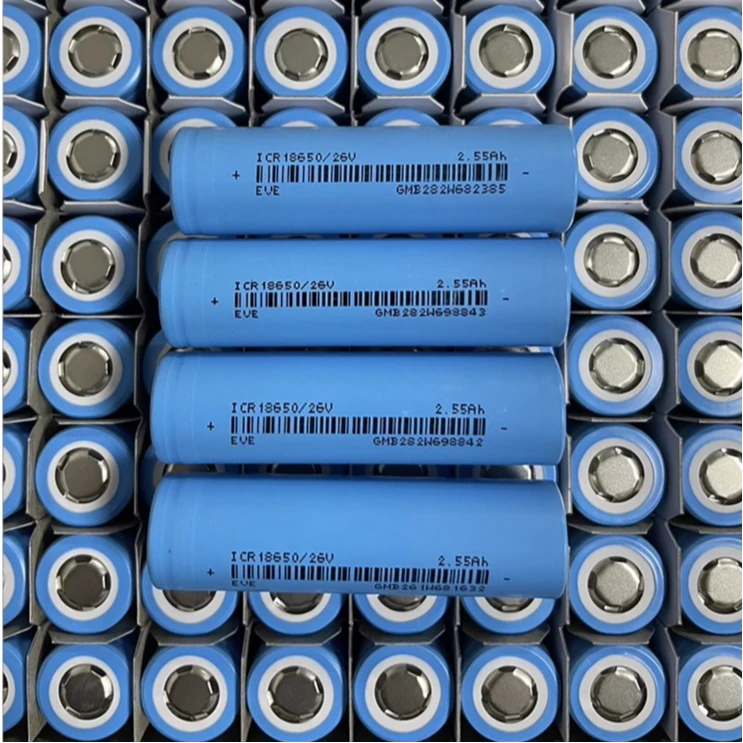 全新原厂A级亿纬锂电池-18650-26V 单节电芯放电7.5A可充电通用