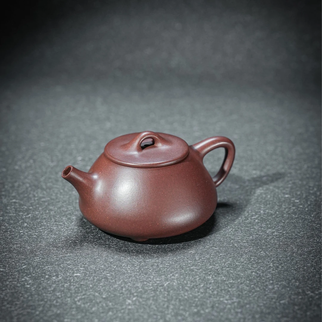 【底槽清·景舟平盖】老林出品原矿紫砂底槽清手制精美平盖180cc王