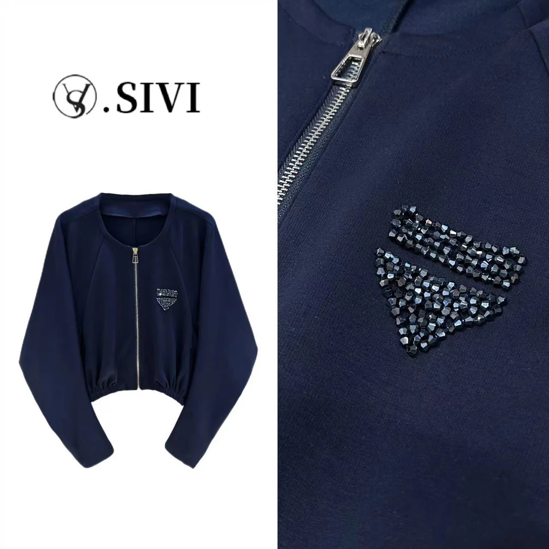 熙薇潮流外套【坠入秘境】2024早秋新款设计感时尚休闲上衣F6118