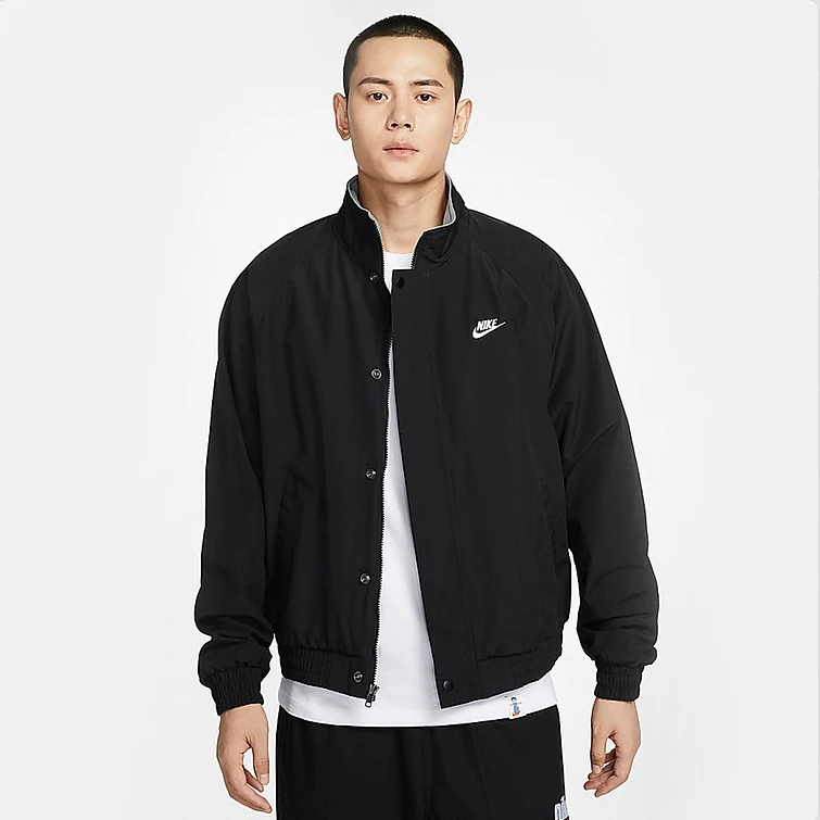 NIKE/耐克男子摇粒绒里料加绒夹克秋冬宽松运动外套FZ0657-010