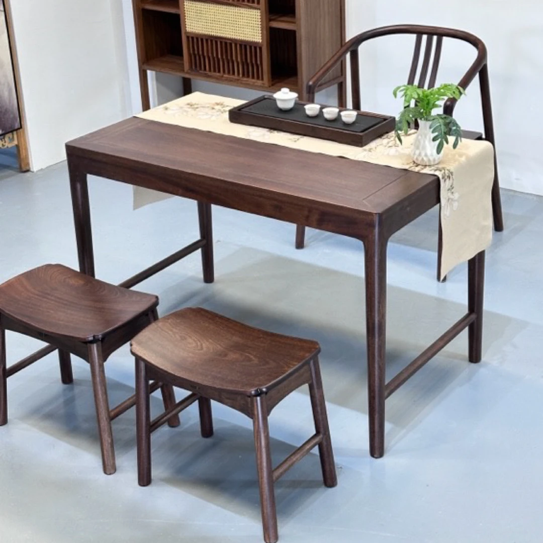 干泡/湿泡乌檀木1.12米茶桌套餐