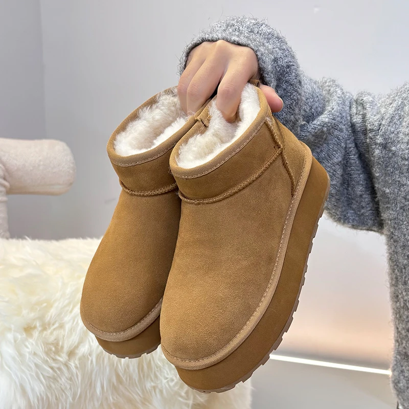 HeiTangMaLin冬季东北厚底雪地靴女款爆款雪地靴女款爆款2024新款