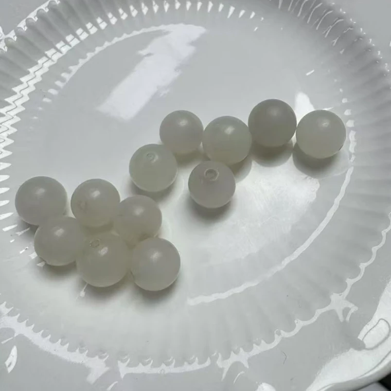 天然和田玉手链专拍默认微瑕一物一拍随机发一颗