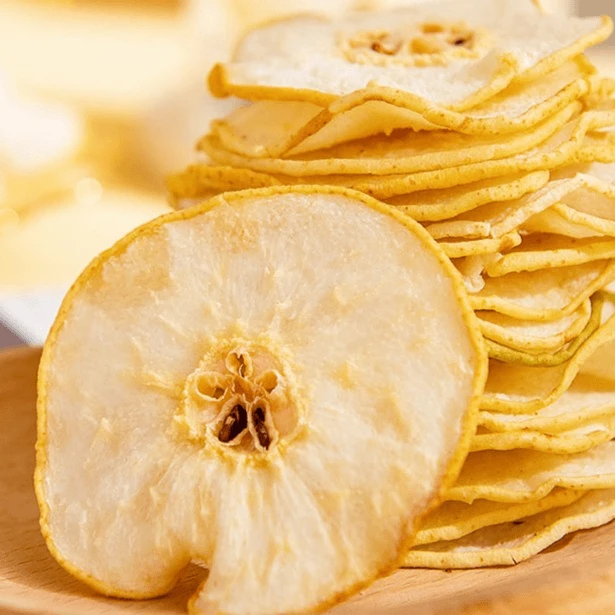 官方庄 雪梨片清香味甜雪梨干散装产品