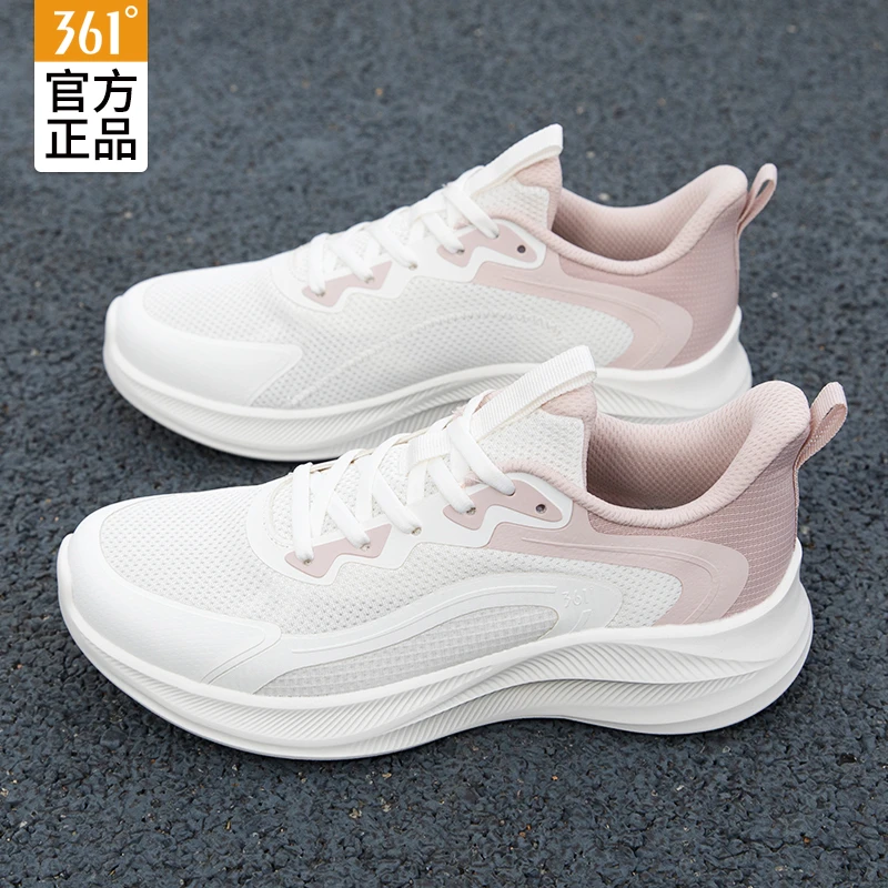 361女鞋运动鞋跑鞋夏季新款网面透气轻便正品跑步鞋361度休闲鞋子