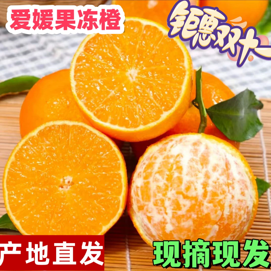 爱媛果冻橙【产地直发】酸甜多汁现摘现发