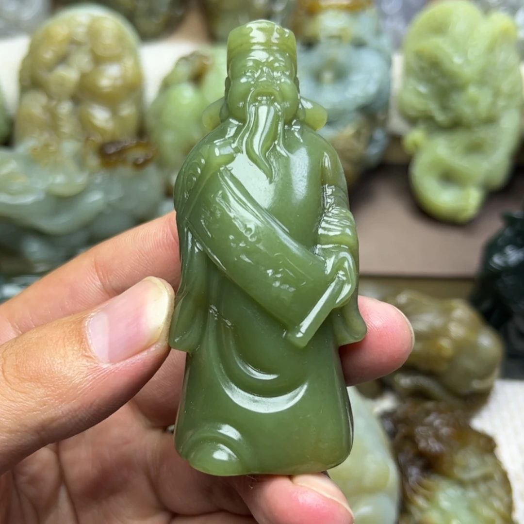 【闪购商品】和田玉把件未镶嵌葫**哥