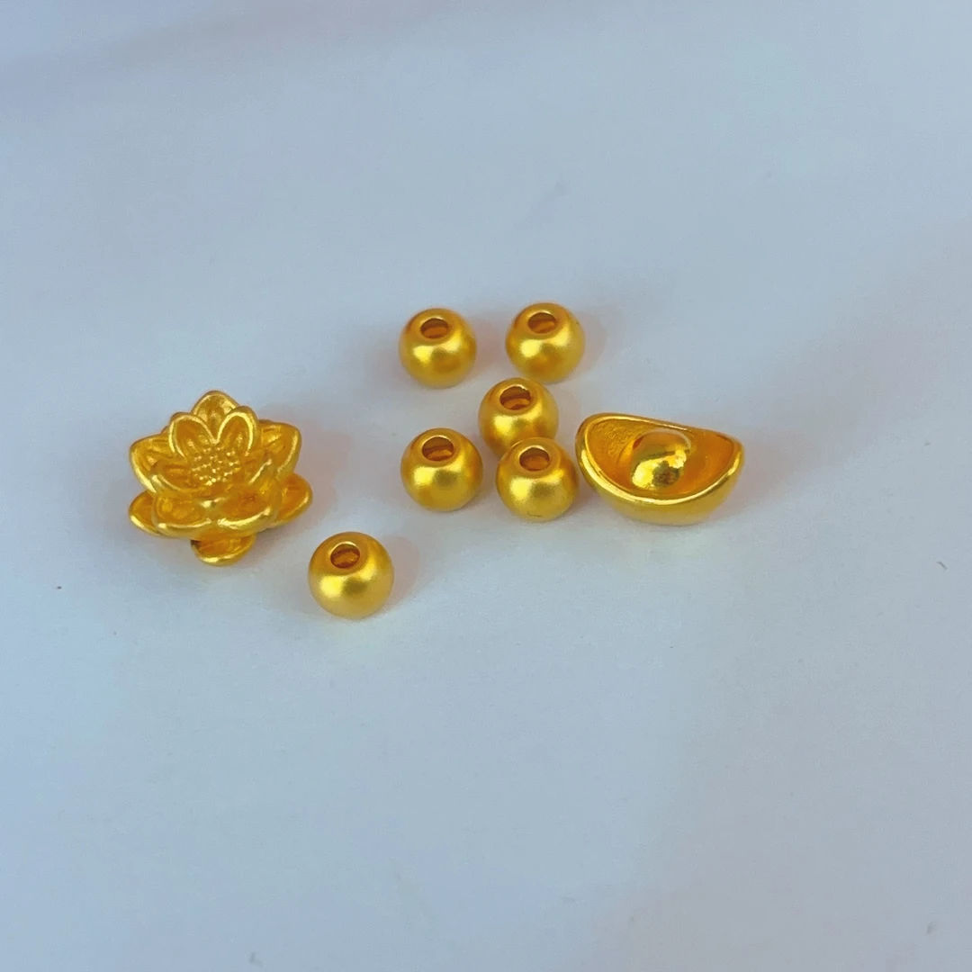 足金吊坠3D工艺克重1.53克
