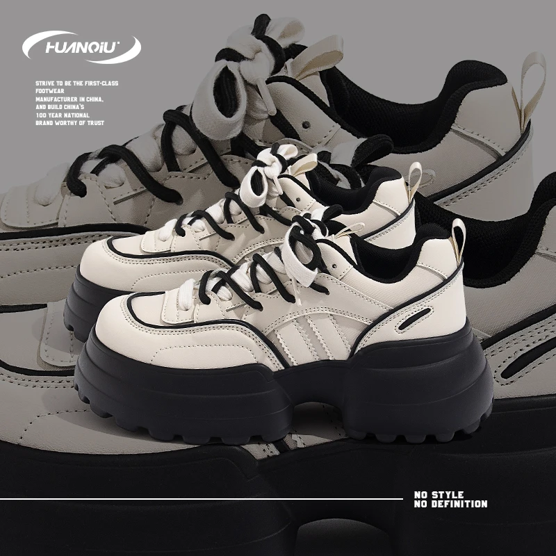 环球厚底增高老爹鞋女款2025新款爆款夏季潮鞋女鞋运动百搭休闲鞋