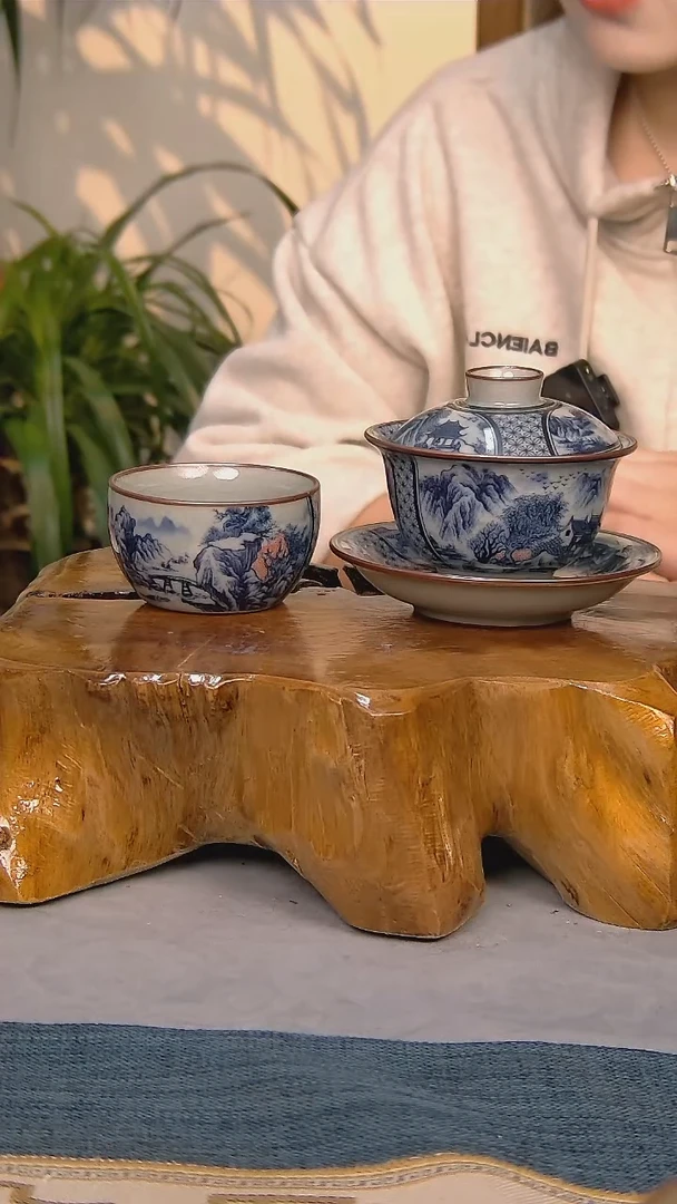 【闪购商品】简装家用款2件套 陶瓷家用茶具系列