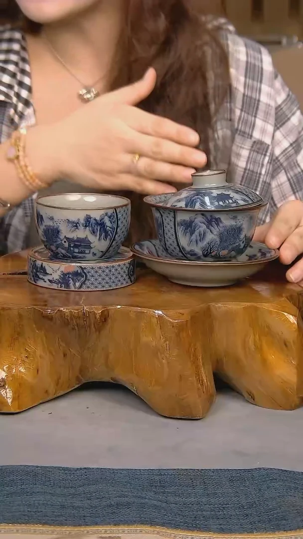 【闪购商品】简装家用款3件套 陶瓷家用茶具系列