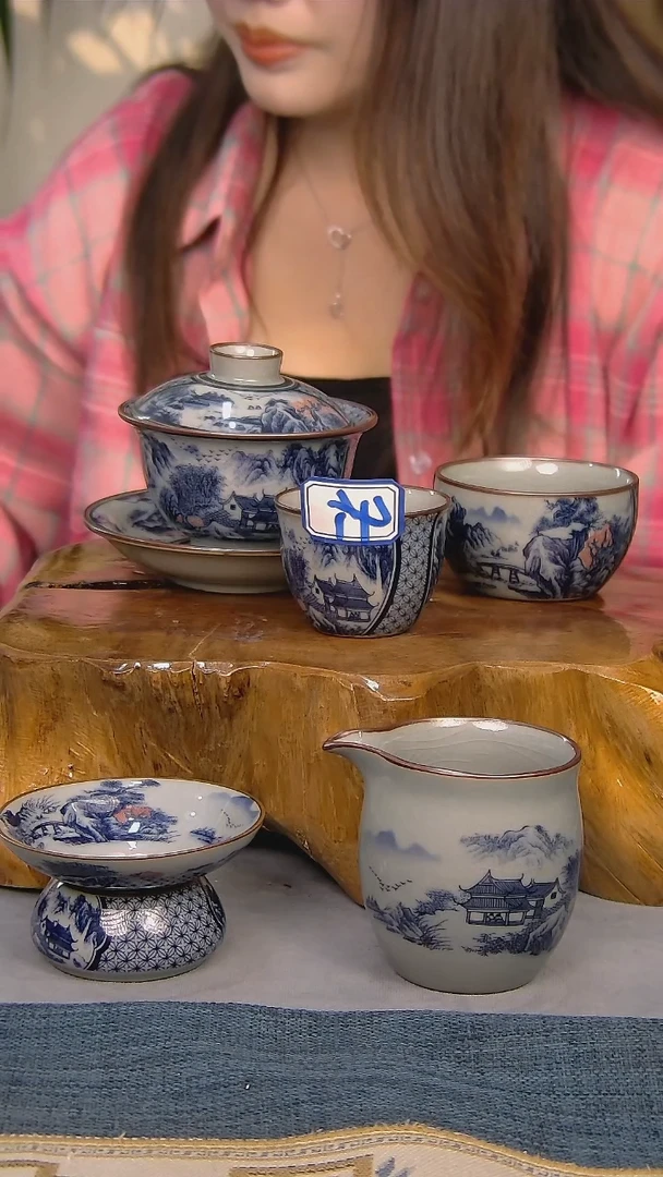 【闪购商品】简装家用款8件套 陶瓷家用茶具系列