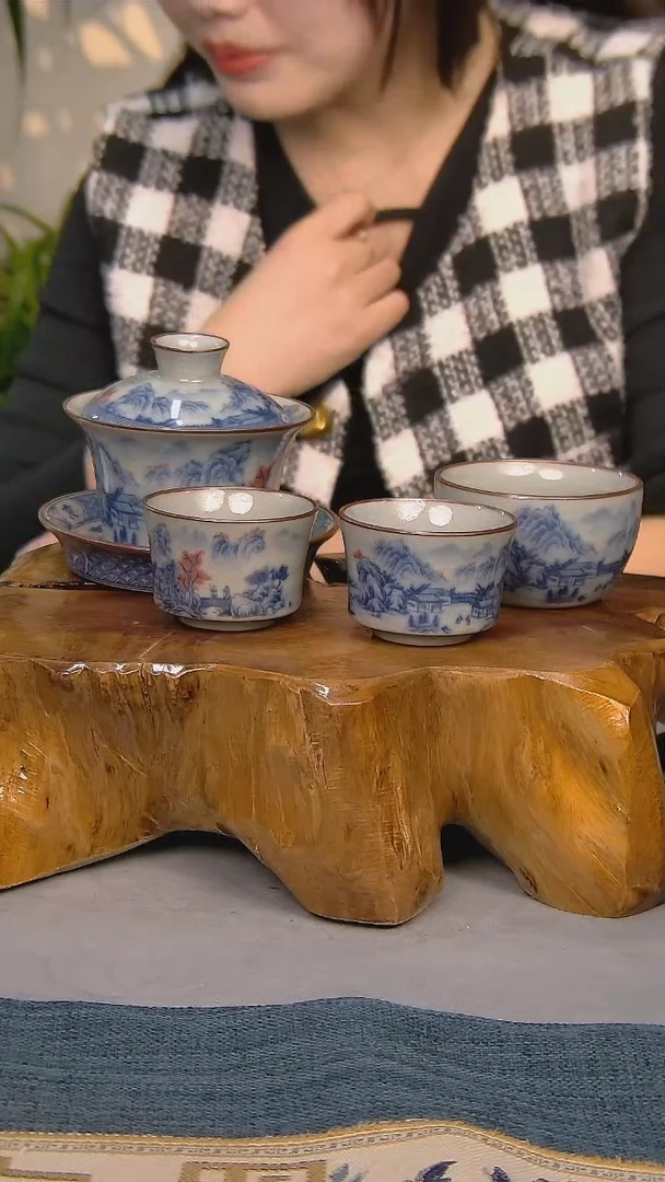 【闪购商品】简装家用款4件套 陶瓷家用茶具系列