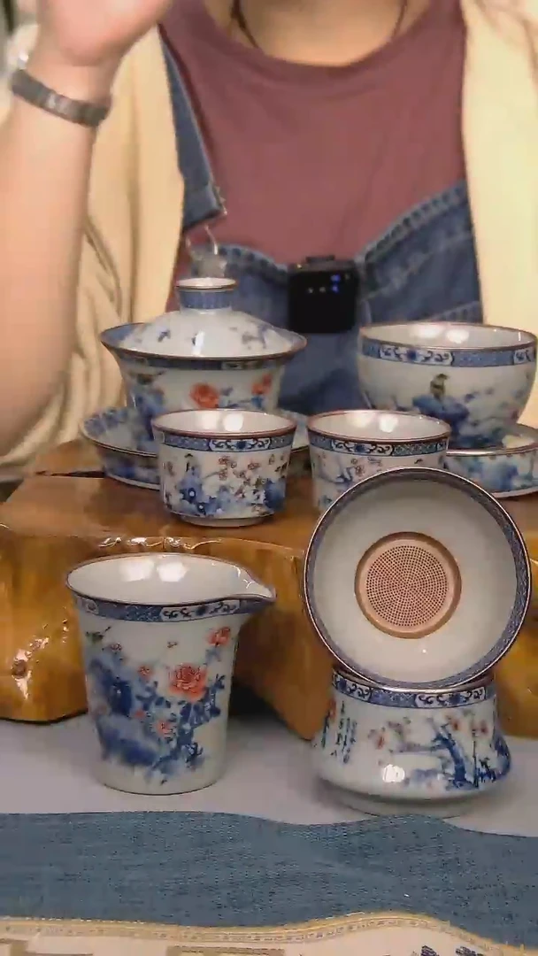 【闪购商品】7件套陶瓷茶具家用系列