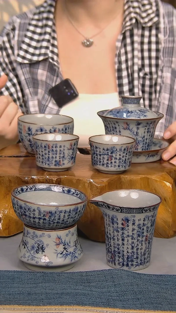 【闪购商品】 简装家用款6件套 陶瓷家用茶具系列
